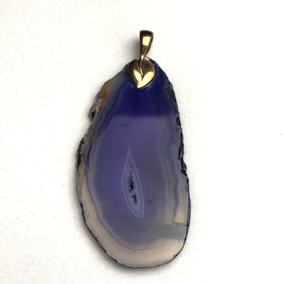 Large Agate Pendants - Picture 4 of 8